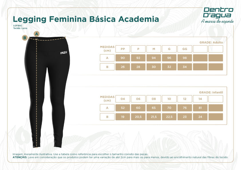 LEGGING GINÁSTICA RÍTMICA Semeador