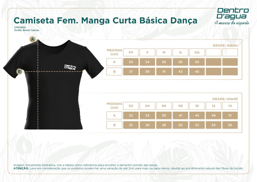 CAMISETA DANÇA POSITIVO
