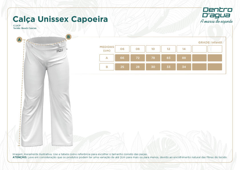 CALÇA CAPOEIRA POSITIVO