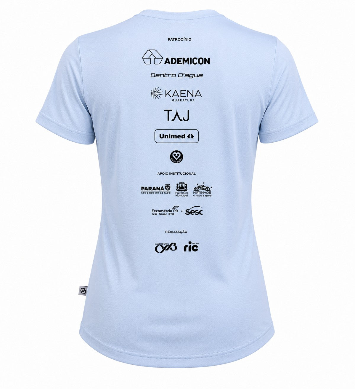 Camiseta Baby Look Manga Curta Maratona 05K