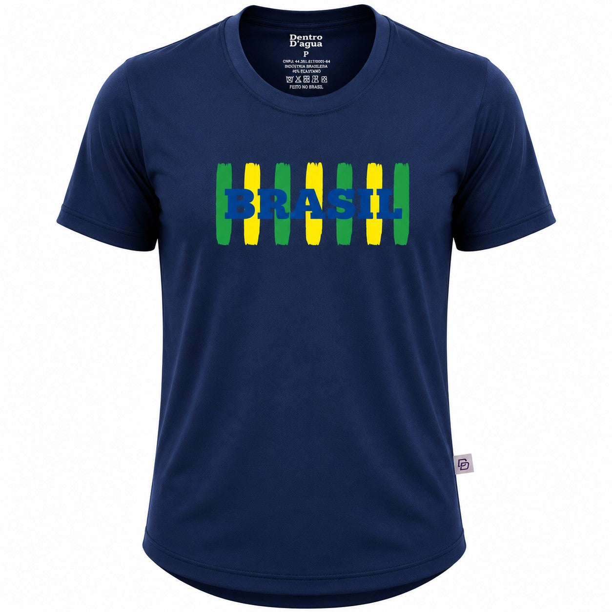 Camiseta Unissex Manga Curta - Brasil